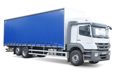 Van Hire Sunderland - 26 Tonne Curtain Side Truck - Truck hire Sunderland