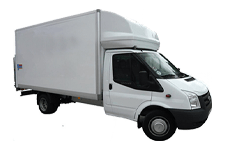 Van Hire Sunderland - Ford Luton 3.5 ton Tail Box Lift Truck - Truck hire Sunderland